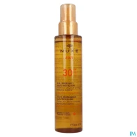 Nuxe sun huile bronzante visage corps ip30 150ml | Aesiel