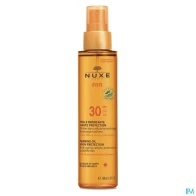 Nuxe sun huile bronzante visage corps ip30 150ml | Aesiel