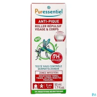 Puressentiel roller repulsif visage corps aux he bio antipique 50ml | Aesiel