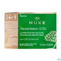 Nuxe nuxuriance ultra crème riche anti-age global peaux sèches a très sèches jour pot 50ml | Aesiel