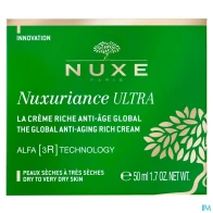 Nuxe nuxuriance ultra crème riche anti-age global peaux sèches a très sèches jour pot 50ml | Aesiel