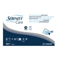 Ontex serenity gant de toilette blanc large 50 | Aesiel