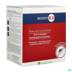 Marque verte moustiko diffuseur electrique antimoustique 45 nuits | Aesiel