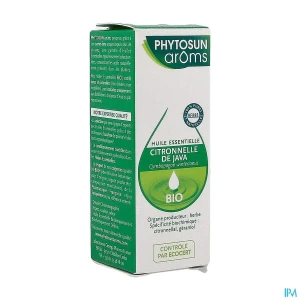 Phytosun aroms huile essentielle citronnelle java bio 10ml | Aesiel