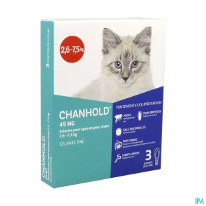 Clement thekan chanhold 45mg spot on chat 2kg6/7kg 3 | Aesiel