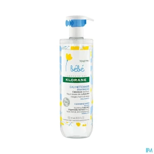 Klorane bebe eau nettoyante sans rincage 750ml | Aesiel