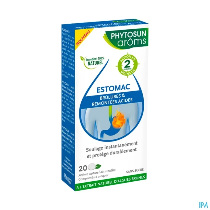 Phytosun aroms estomac sans sucre comprime 20 | Aesiel Phytosun aroms estomac sans sucre comprime 20 | Aesiel