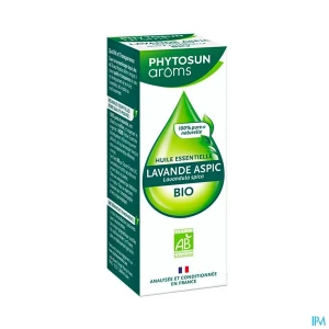 Phytosun aroms huile essentielle lavande aspic bio 10ml | Aesiel