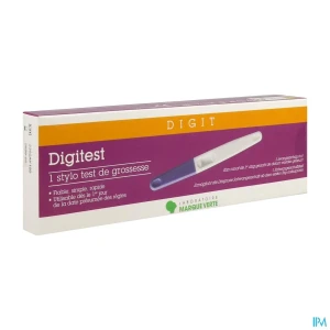 Marque verte digitest test de grossesse x1 | Aesiel
