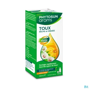 Phytosun aroms sirop toux mixte adulte 120ml | Aesiel