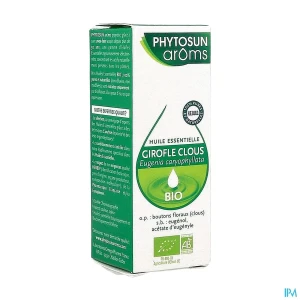 Phytosun aroms huile essentielle clou girofle bio 10ml | Aesiel