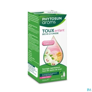 Phytosun aroms sirop toux mixte enfant 120ml | Aesiel