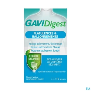 Gavidigest ballonnement gelule 15 | Aesiel