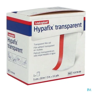 Hypafix transparent film adhesif 10m x 5cm | Aesiel
