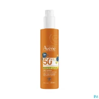 Eau thermale avene solaire spray enfant spf50+ emulsion fluide pour application locale 200ml | Aesiel