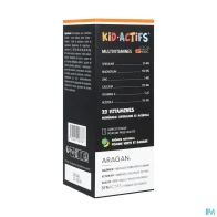 Synactifs kidactifs multivitamines solution buvable 125ml | Aesiel