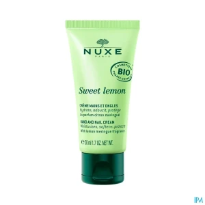 Nuxe sweet lemon crème mains bio tube 50ml | Aesiel