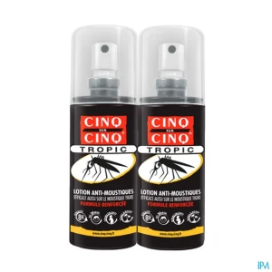 Cinq sur cinq tropic lotion spray 75ml x2 | Aesiel