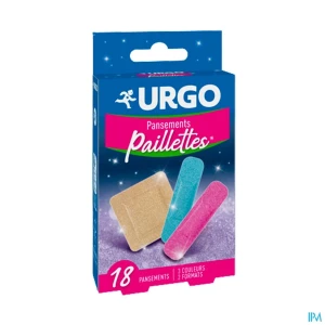 Urgo pansement paillettes predecoupe x18 | Aesiel