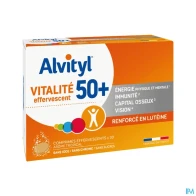 Alvityl vitalite 50+ comprime effervescent sans sucre 30 | Aesiel