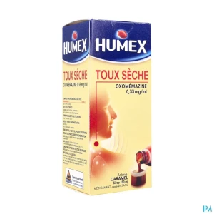 Humex toux seche oxomemazine 0mg33/ml sirop 150ml | Aesiel