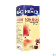 Humex toux seche oxomemazine 0mg33/ml sirop 150ml | Aesiel