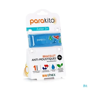 Parakito bracelet antimoustique rechargeable junior baskets | Aesiel