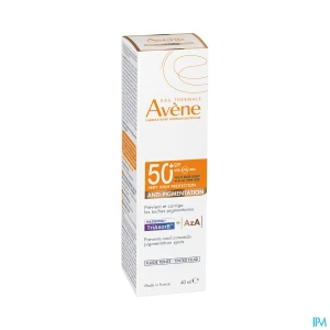 Eau thermale avene solaire antipigment spf50+ 40ml | Aesiel