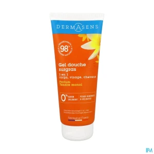 Marque verte dermasens gel douche surgras 3en1 monoi 200ml | Aesiel