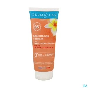 Marque verte dermasens gel douche surgras 3en1 fleur de frangipanier 200ml | Aesiel