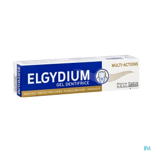 Elgydium multi actions gel dentifrice 75ml | Aesiel