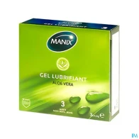 Manix classic extreme douc gel lubrif dose 5ml x3 | Aesiel