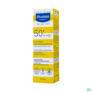 Mustela famille lait solaire spf50+ 40ml | Aesiel