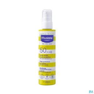 Mustela famille spray solaire spf50 200ml | Aesiel