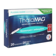Thalamag plasma marin boite de 20 ampoules | Aesiel