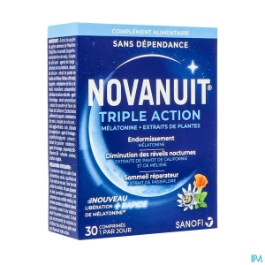 Novanuit triple action comprime 30 | Aesiel