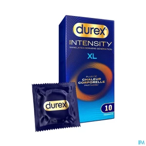 Durex intensity xl preservatif sans latex 10 | Aesiel