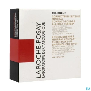 La roche posay toleriane correcteur de teint mineral compact poudre 13 beige sable 9g | Aesiel
