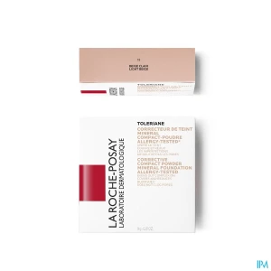 La roche posay toleriane correcteur de teint mineral compact poudre 11 beige clair 9g | Aesiel