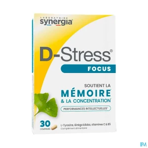 Synergia d stress focus comprime 30 | Aesiel