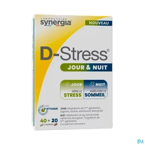 Synergia d stress jour et nuit comprime 60 | Aesiel