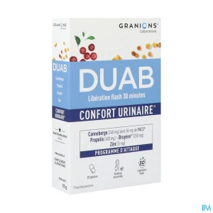 Granions duab propolis cranberry zinc gelule 20 | Aesiel
