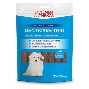 Clement thekan denticare trio lamelles a macher chien xs 15