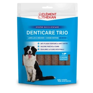 Clement thekan denticare trio lamelles a macher chien m 15