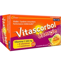 Cooper vitascorbol energie comprime effervescent 30 | Aesiel