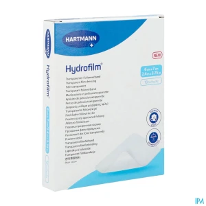 Hydrofilm transparent pansement adhesif 6cm x 7cm 10 | Aesiel