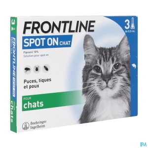 Frontline spot on chat solution 0ml5 x3 | Aesiel