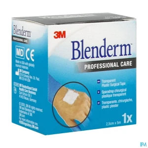 3m blenderm sparadrap impermeable 25mm x 5m | Aesiel