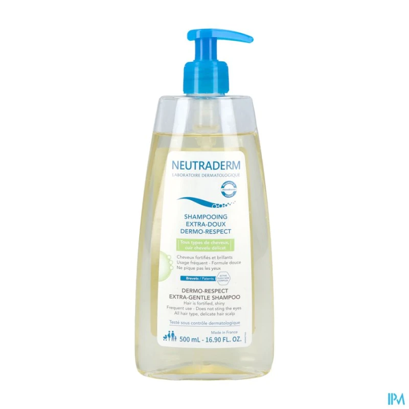 Neutraderm shampooing extra doux dermorespect 500ml | Aesiel Neutraderm shampooing extra doux dermorespect 500ml | Aesiel