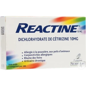 Reactine 10mg comprime secable 7 | Aesiel